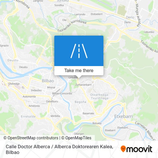 Calle Doctor Alberca / Alberca Doktorearen Kalea map