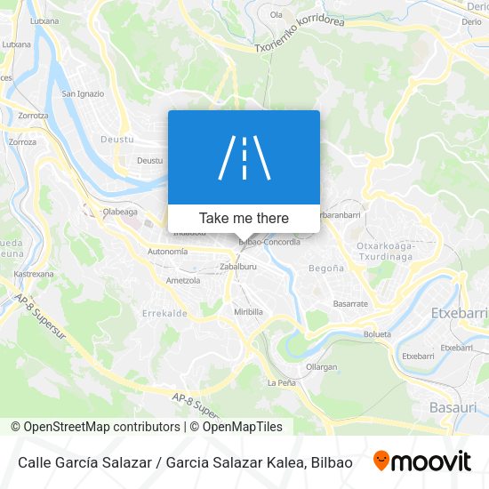 Calle García Salazar / Garcia Salazar Kalea map