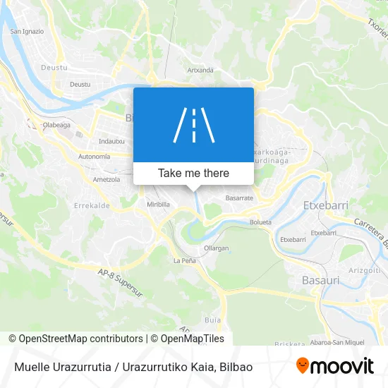 Muelle Urazurrutia / Urazurrutiko Kaia map