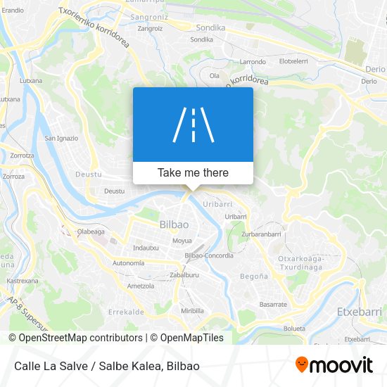 Calle La Salve / Salbe Kalea map