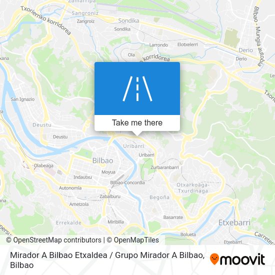 Mirador A Bilbao Etxaldea / Grupo Mirador A Bilbao map