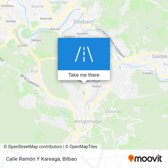 Calle Ramón Y Kareaga map
