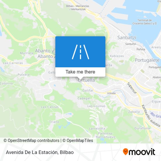 Avenida De La Estación map