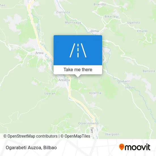 Ogarabeti Auzoa map