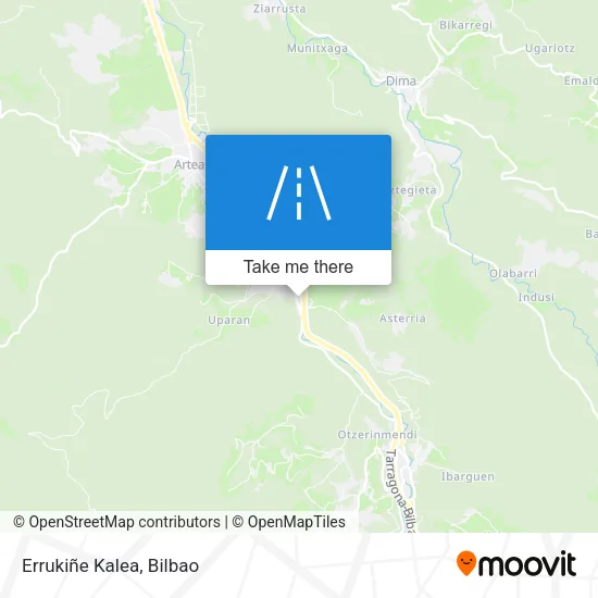Errukiñe Kalea map