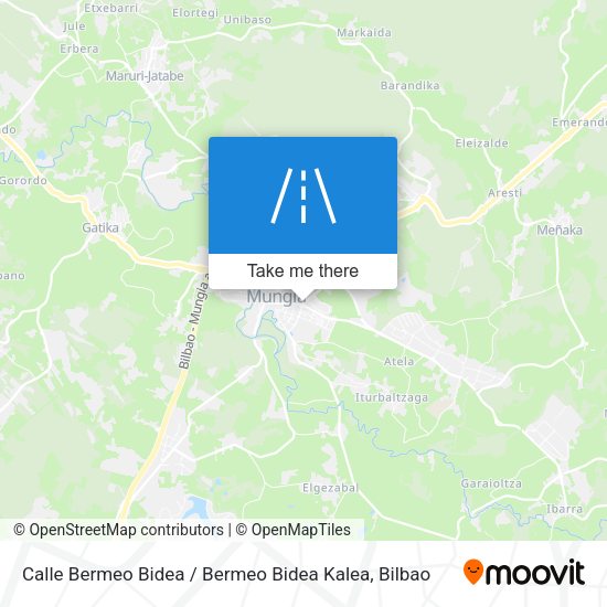 Calle Bermeo Bidea / Bermeo Bidea Kalea map