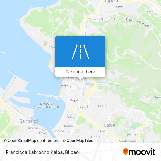 Francisca Labroche Kalea map
