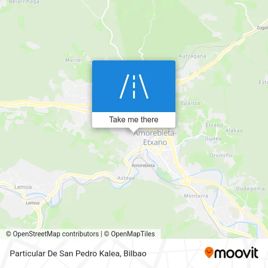 Particular De San Pedro Kalea map