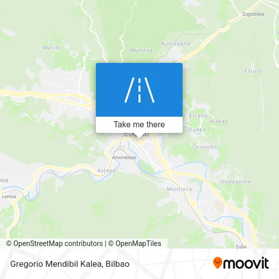Gregorio Mendibil Kalea map