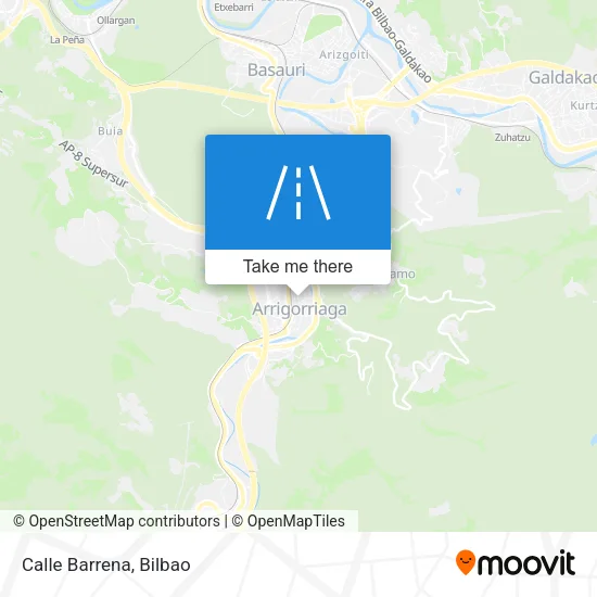 Calle Barrena map