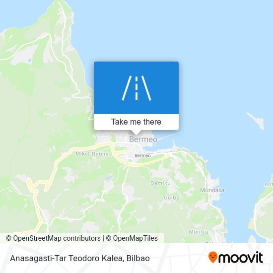 Anasagasti-Tar Teodoro Kalea map