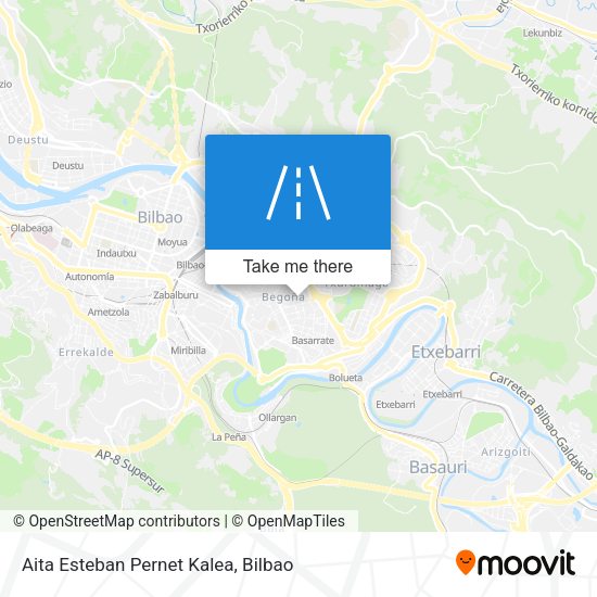 Aita Esteban Pernet Kalea map