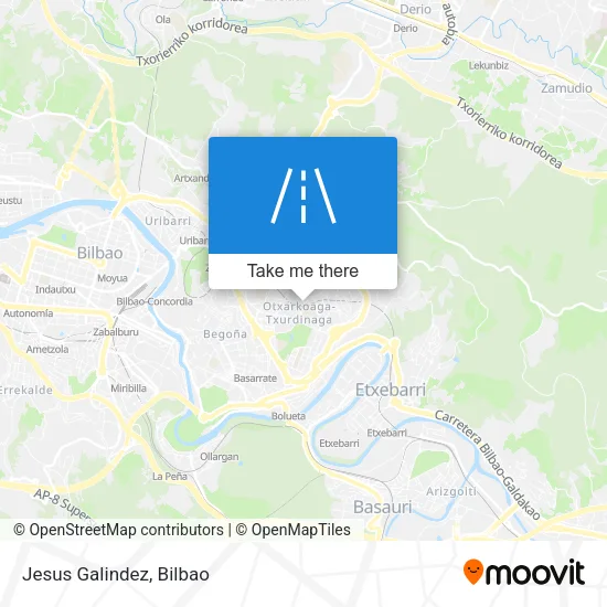 Jesus Galindez map