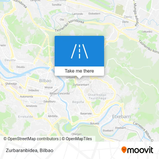 Zurbaranbidea map