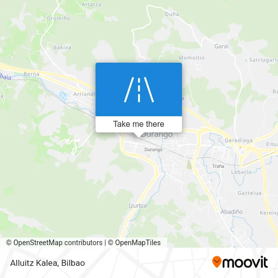 Alluitz Kalea map