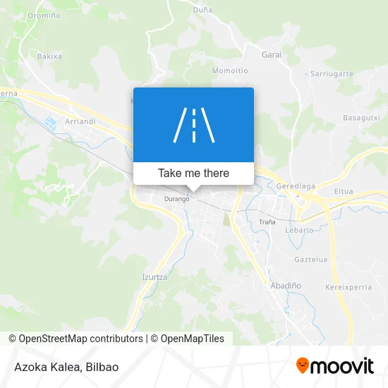 mapa Azoka Kalea