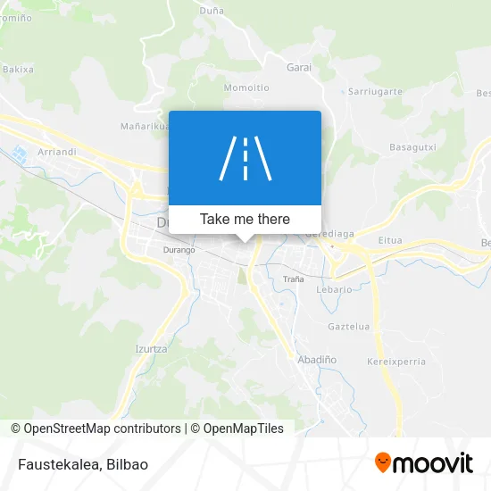 Faustekalea map
