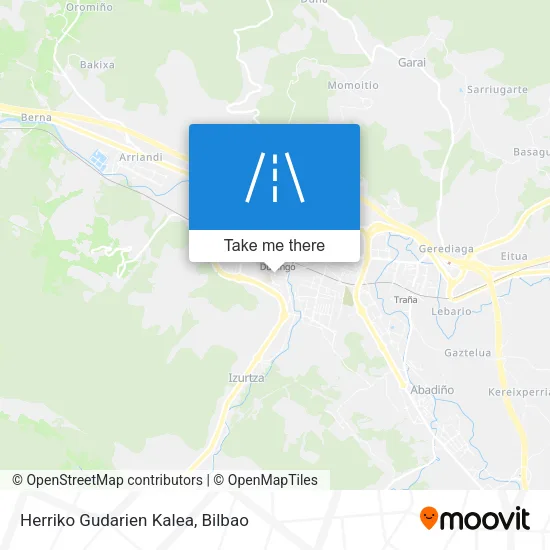 Herriko Gudarien Kalea map