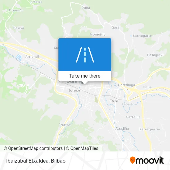 mapa Ibaizabal Etxaldea