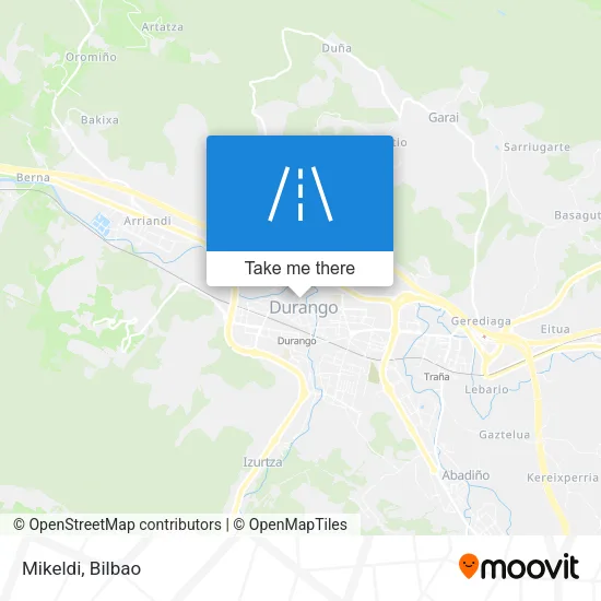 mapa Mikeldi