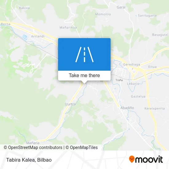 Tabira Kalea map