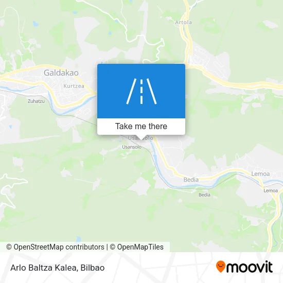 Arlo Baltza Kalea map