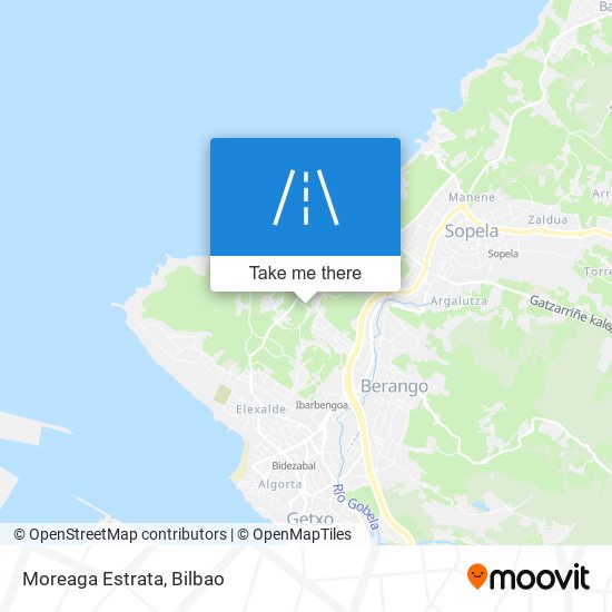 mapa Moreaga Estrata