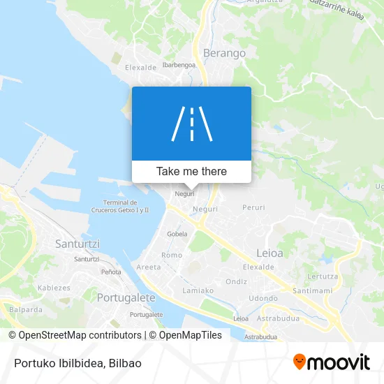 Portuko Ibilbidea map