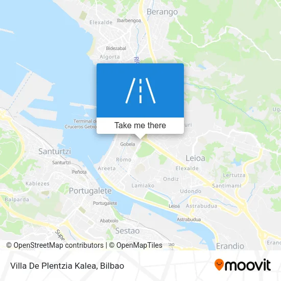 Villa De Plentzia Kalea map