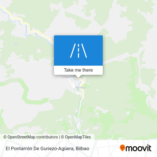 El Pontarrón De Guriezo-Agüera map