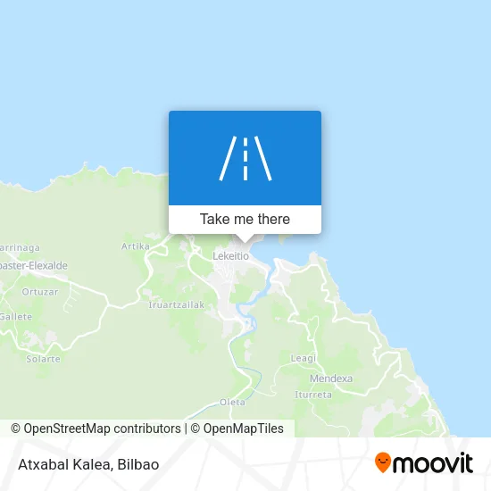 Atxabal Kalea map