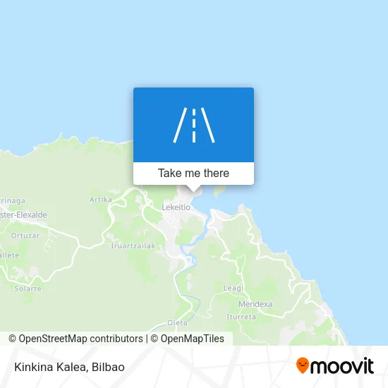 Kinkina Kalea map