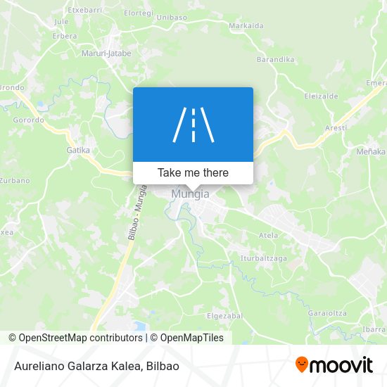 Aureliano Galarza Kalea map