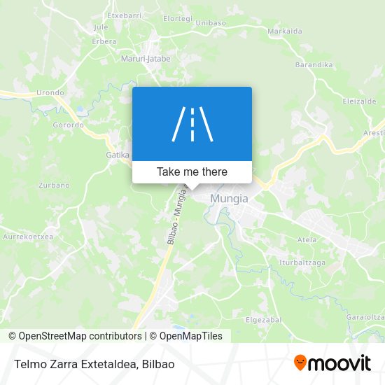Telmo Zarra Extetaldea map