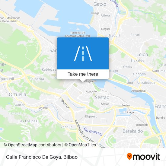 Calle Francisco De Goya map