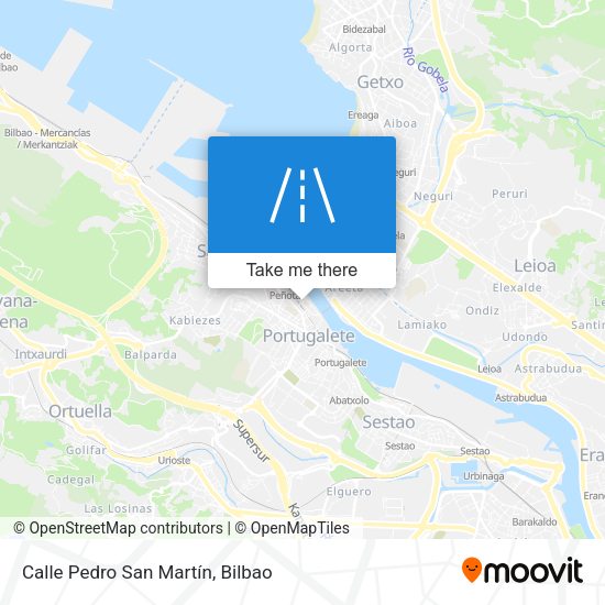 Calle Pedro San Martín map