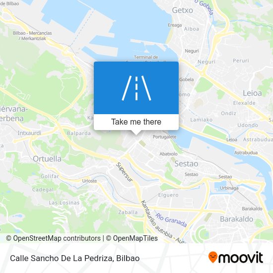 Calle Sancho De La Pedriza map