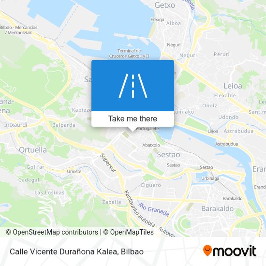 Calle Vicente Durañona Kalea map