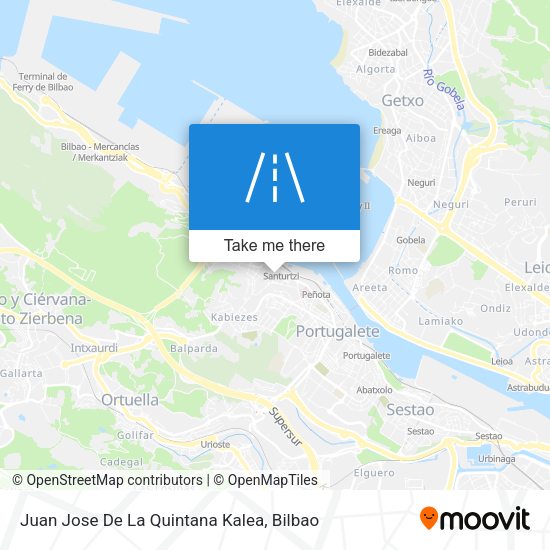 Juan Jose De La Quintana Kalea map
