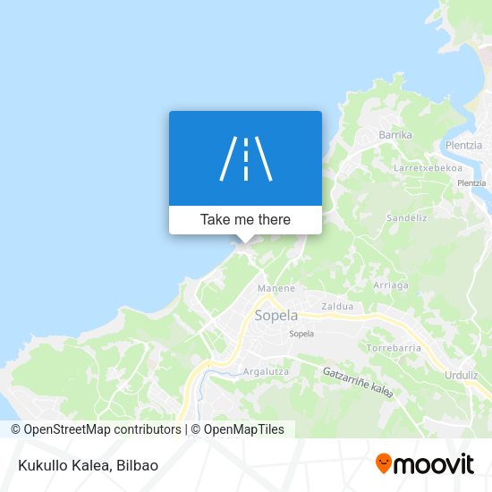 Kukullo Kalea map