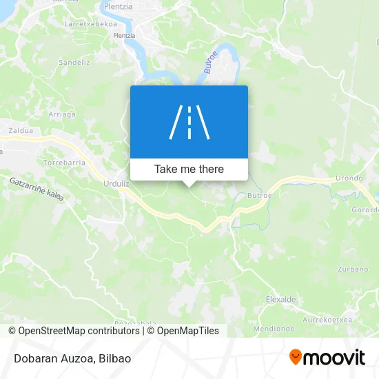 Dobaran Auzoa map