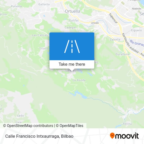 Calle Francisco Intxaurraga map