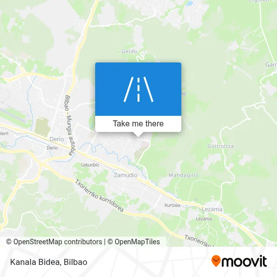 Kanala Bidea map
