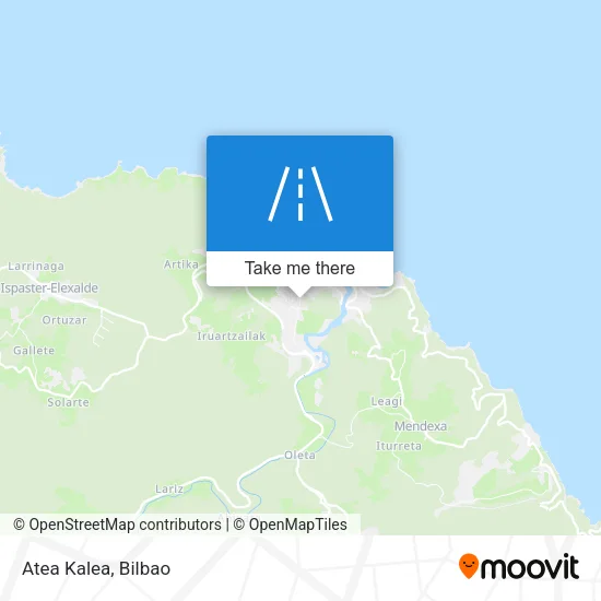 Atea Kalea map