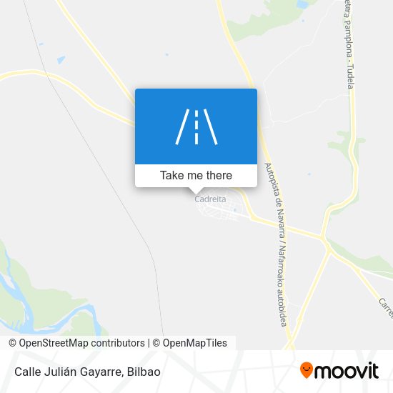 Calle Julián Gayarre map