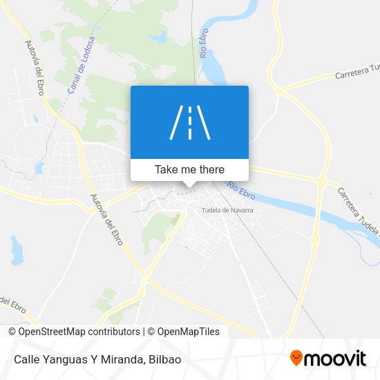 Calle Yanguas Y Miranda map
