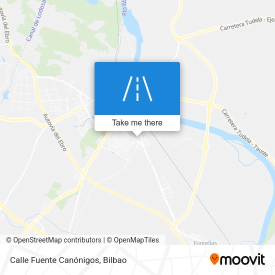 Calle Fuente Canónigos map