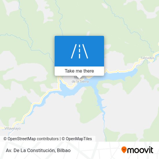 Av. De La Constitución map