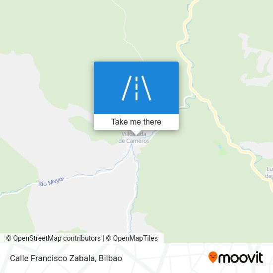 Calle Francisco Zabala map