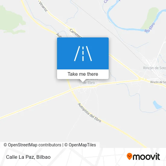 Calle La Paz map